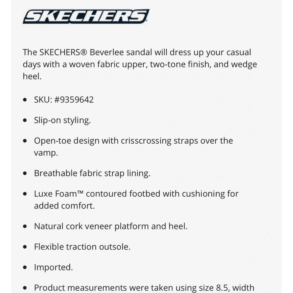 Skechers very good